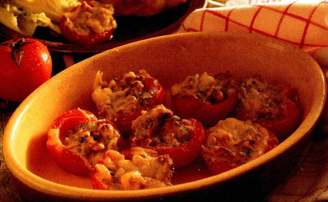 Gratinerede tomater