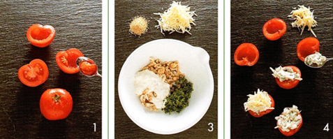Gratinerede tomater