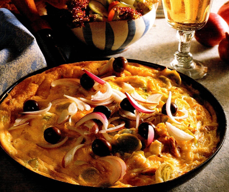 Græsk bondeomelet