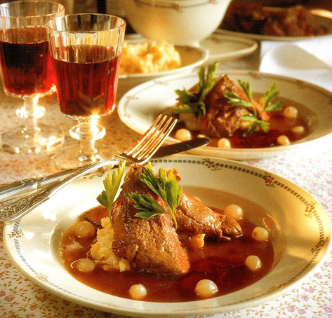 Hjortefilet med sellerimos