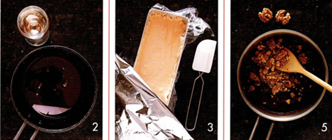 Nougat is med karamel