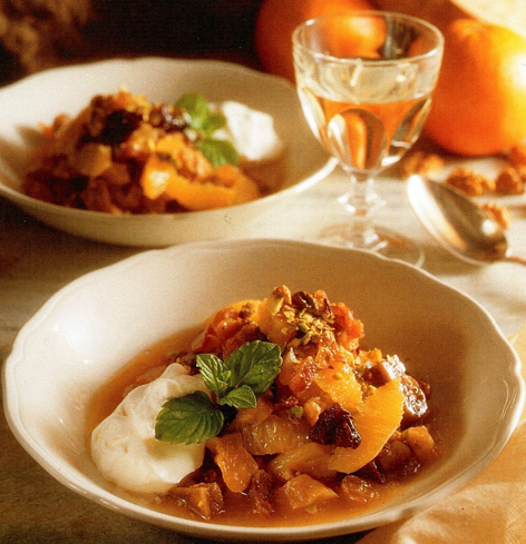 Orientalsk frugtsalat