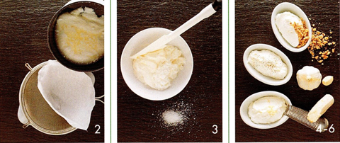 Små dessert oste