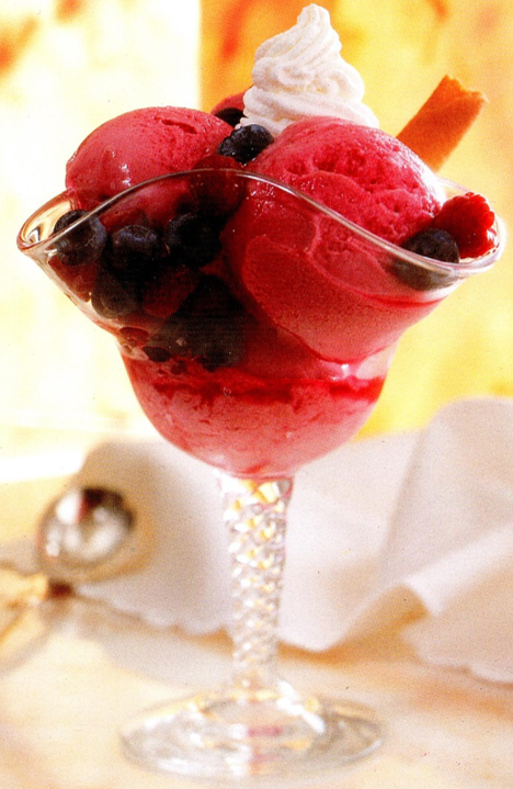 Solbærsorbet
