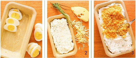 Sprød æggegratin
