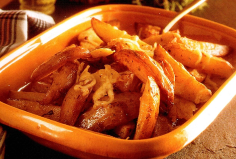 Sprøde kartoffelbåde