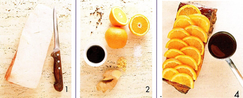Appelsinglaserede revelsben
