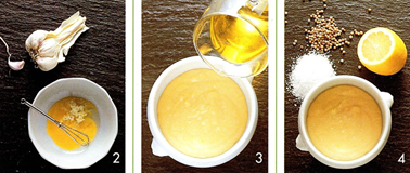 Aïoli med grønsager