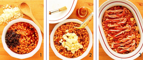 Boston Beans med flæsk og rosiner