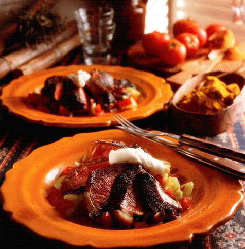 Cajun krydret entrecôte