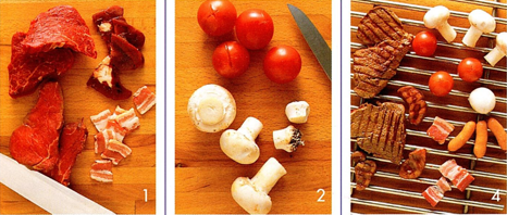Den perfekte Mixed grill menu