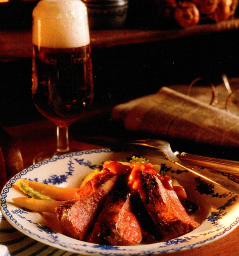 Engelsk bøf med HP-sauce special