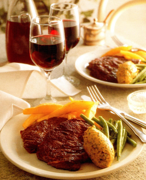 Entrecôte med Café de Paris-smør