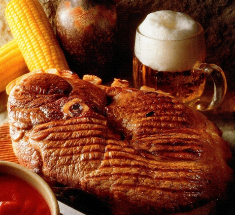 Flintsteg med stærk grillsovs
