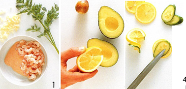 Fyldt avocado