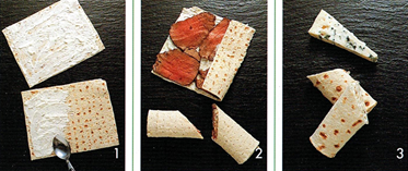 Fyldte pandekager med roastbeef