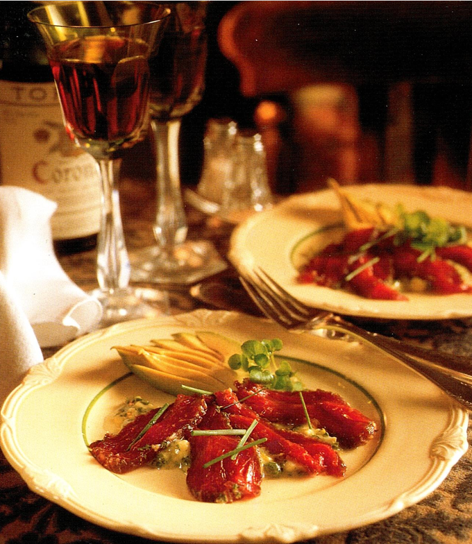 Gravet Oksefilet med dressing