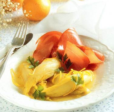Julesalat med appelsin