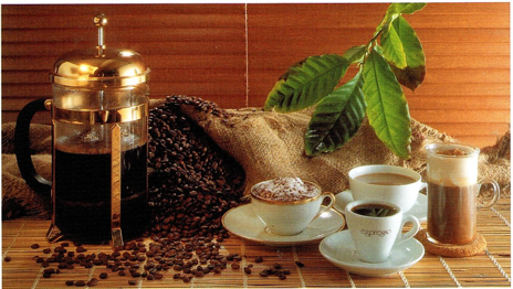 Kaffe, te og chokolade