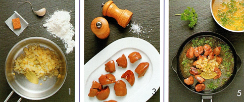 Kalvenyre med sherry