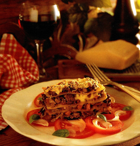 Lasagne med kyllingelever
