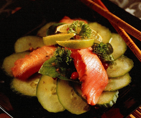 Marineret laks teriyaki style