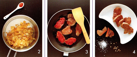 Oksefilet med løgsovs