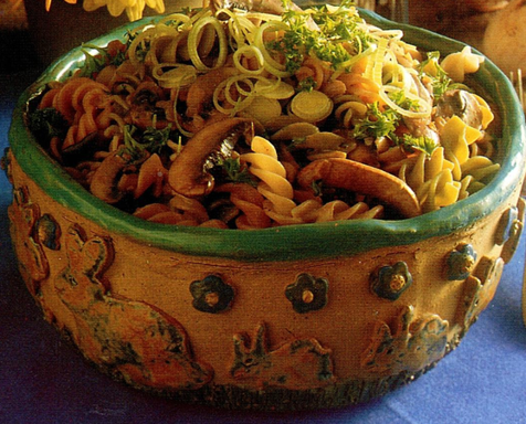 Pasta med svampe