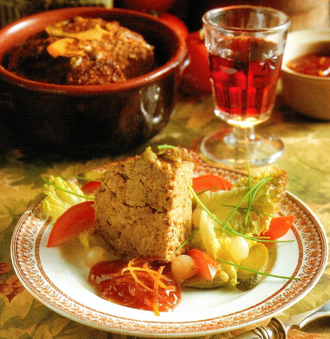 Paté med Cumberland sauce