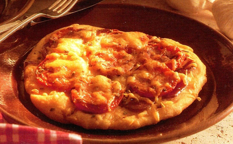 Pizza med salami