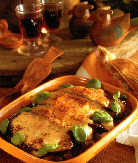 Roastbeef med aubergine