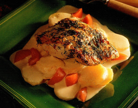Roségravet ristet torskefilet