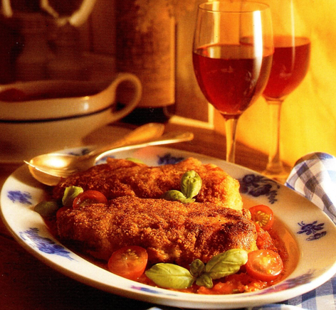 Schnitzel à la Parma