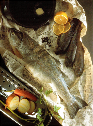 Stegning og kogning af fisk