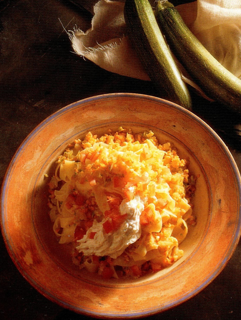 Tagliatelle med squash