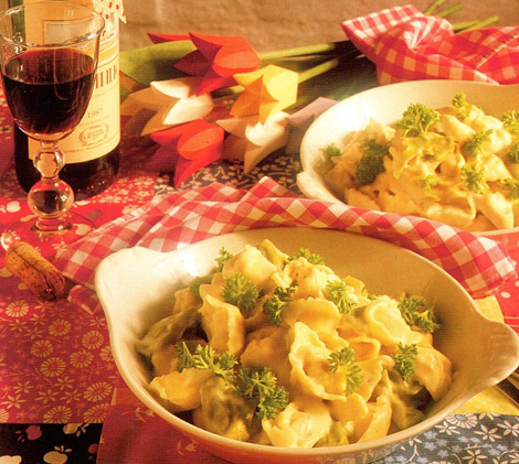 Tortellini á la Panna