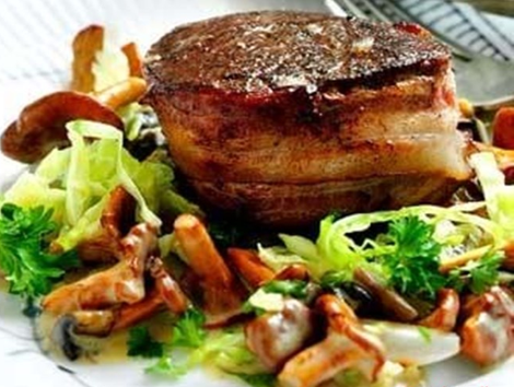 Tournedos aux champignons