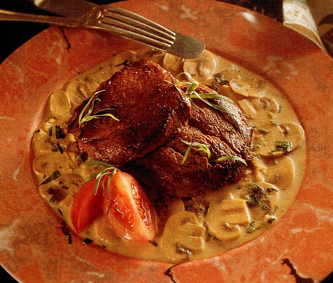 Tournedos med champignon