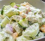 Cremet agurkesalat
