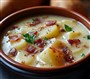 Gammeldags kartoffel- og baconsuppe