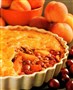 Kirsebær-fersken pie