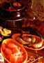 Fondue med laks og rejer