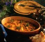 Gratinerede muslinger