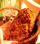 Italienske brød med frugt og rosmarin