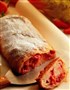Jordbær- og rabarber-strudel