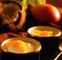 Kokosbudding med mangosovs