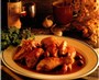 Kylling på jægerfacon - Pollo al cacciatora