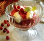 Tyttebærsorbet