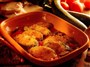 Zucchini Piccata med tomatsauce