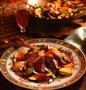 Entrecôte med wok-grønsager